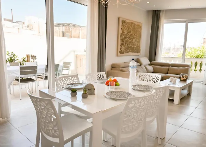 Apartment Vue & Jacuzzi - Calme Entre Valette Et Sliema *